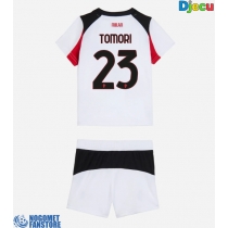 AC Milan Fikayo Tomori #23 Gostujuci Dres za djecu 2025-26 Kratak Rukav (+ Kratke hlače)